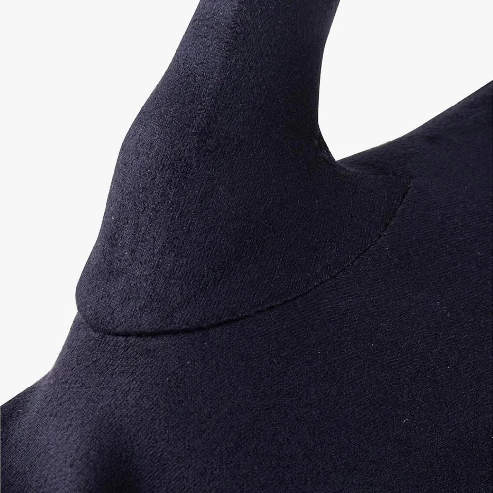 NEW alqqas Navy Blue Lined Touchscreen Classy Retro Driving Fashion Dress Floves